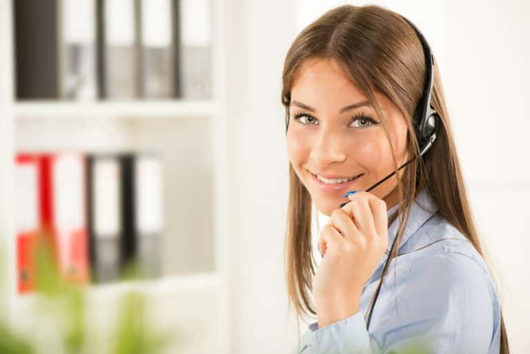 Call-center representative